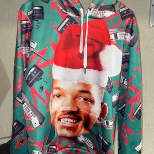 Fresh of Bel Air Will Smith Ugly Christmas Sweater Shirt Size Medium